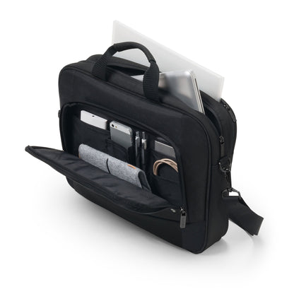 DICOTA Eco Top Traveller BASE 39,6 cm (15.6") Toppmatad väska Svart
