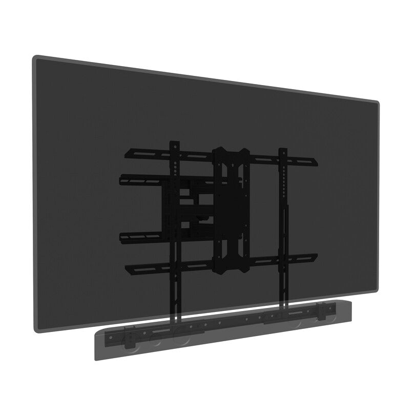 Multibrackets 7895 högtalarmontering TV-fäste Svart