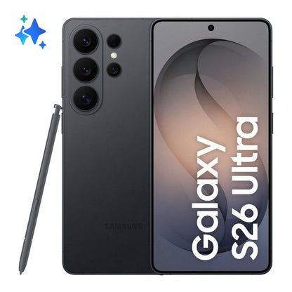 Samsung Galaxy S26 Ultra 17,5 cm (6.9") Dubbla SIM-kort Android 16.0 5G USB Type-C 16 GB 1 TB 5000 mAh Svart