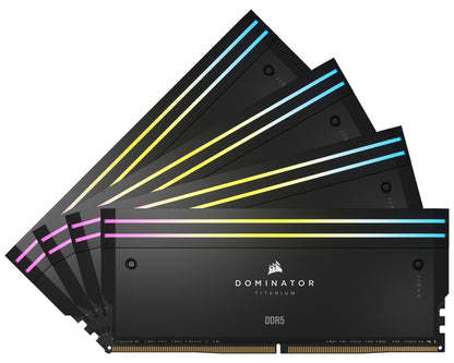Corsair Dominator Titanium CMP64GX5M4B6400C32 RAM-minnen 64 GB 4 x 16 GB DDR5 6400 MHz