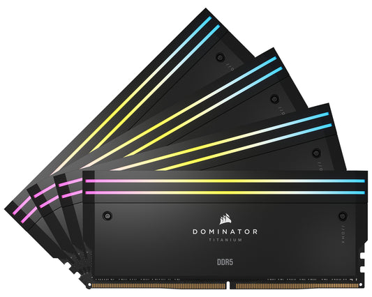 Corsair Dominator Titanium CMP64GX5M4B6400C32 RAM-minnen 64 GB 4 x 16 GB DDR5 6400 MHz