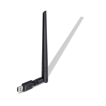StarTech.com USB Bluetooth 5.3-adapterdongel i klass 1 för PC/bärbar dator, långdistansanslutning för tangentbord, mus, ljudstreaming och PAN-nätverkande, Windows/Linux
