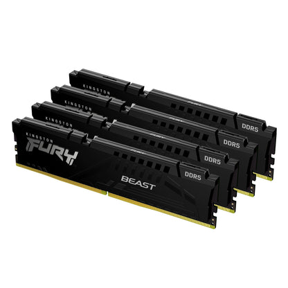 Kingston Technology FURY Beast RAM-minnen 128 GB 4 x 32 GB DDR5 5600 MT/s