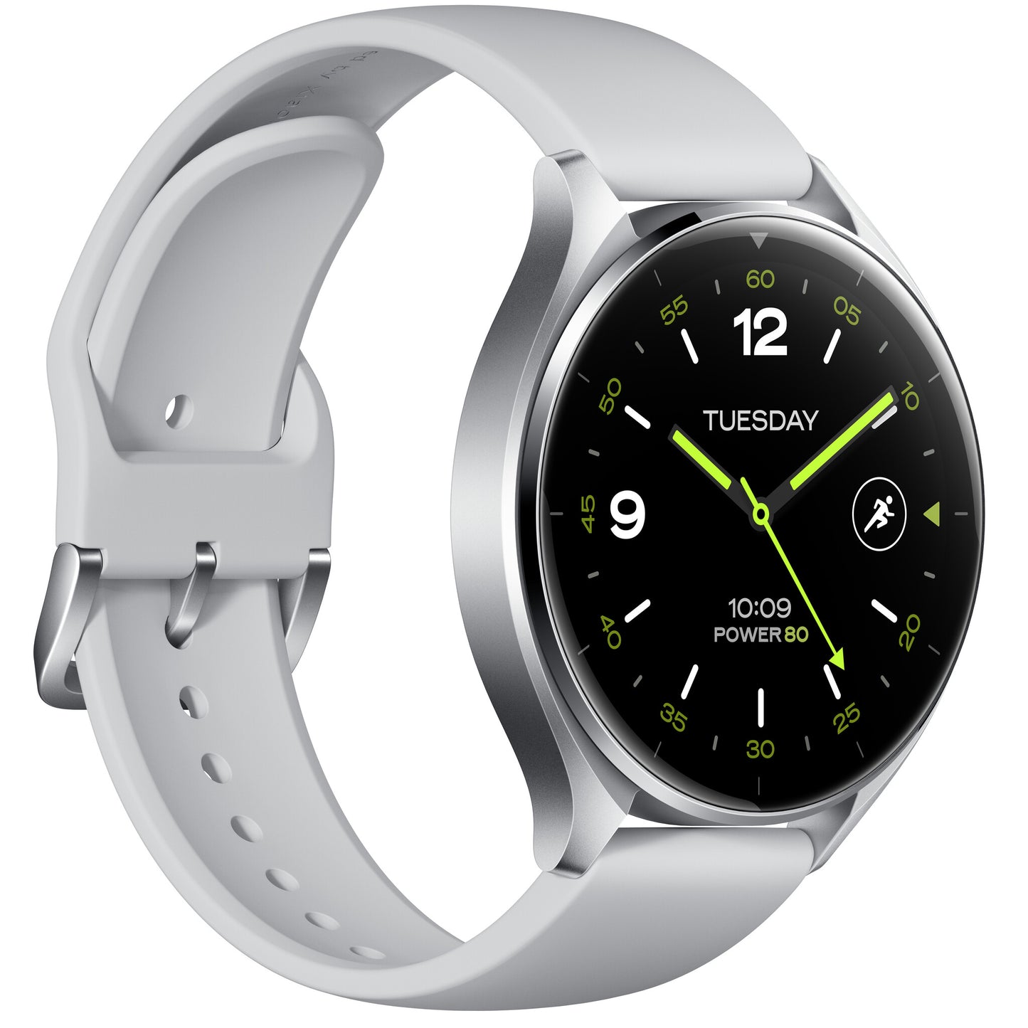 Xiaomi Watch 2 3,63 cm (1.43") AMOLED 46 mm Digital 466 x 466 pixlar Pekskärm Silver Wi-Fi GPS