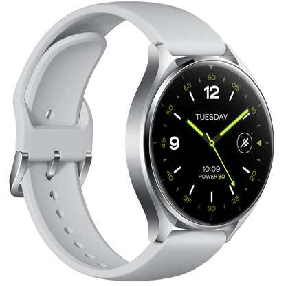 Xiaomi Watch 2 3,63 cm (1.43") AMOLED 46 mm Digital 466 x 466 pixlar Pekskärm Silver Wi-Fi GPS
