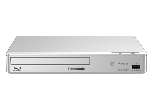 Panasonic DMP-BDT168EG DVD-/Blu-Ray-spelare 3D kompatibilitet Silver