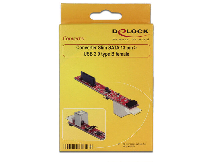 DeLOCK 62651 nätverkskort/adapters Intern USB 2.0