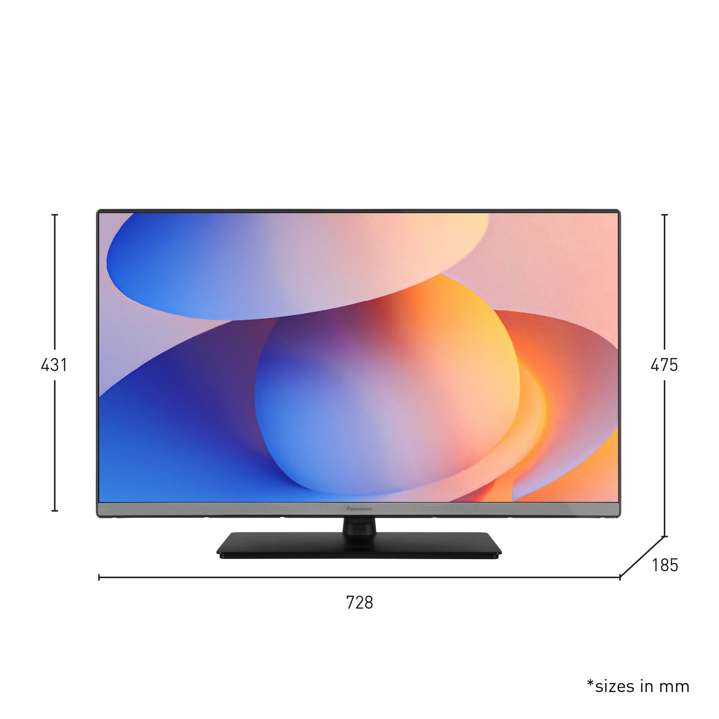 Panasonic TB-32S40AEZ TV-apparat 81,3 cm (32") HD Svart