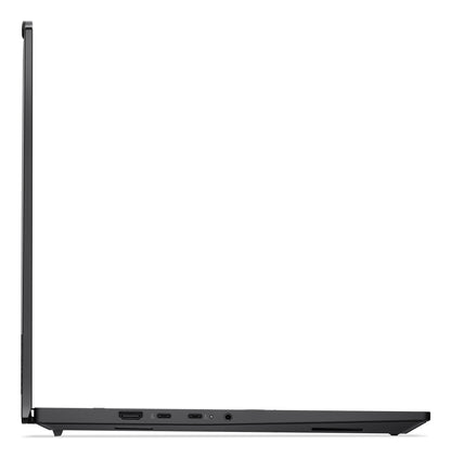 Lenovo ThinkPad P1 Gen 8 Intel Core Ultra 7 255H Mobil arbetsstation 40,6 cm (16") WUXGA 64 GB LPDDR5x-SDRAM 1 TB SSD NVIDIA RTX PRO 2000 Blackwell Wi-Fi 7 (802.11be) Windows 11 Pro Nordic Svart