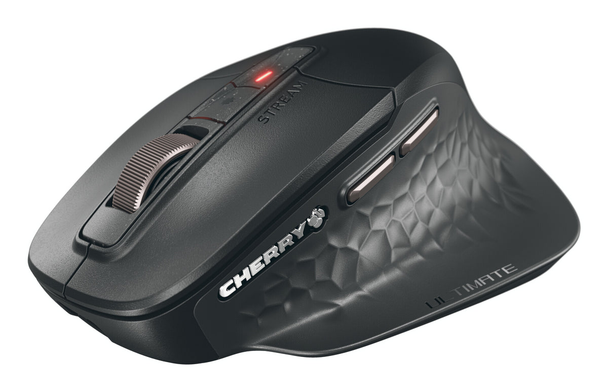CHERRY Stream desktop ultimate tangentbord Mus inkluderad Hem / Kontor USB + RF Wireless + Bluetooth QWERTZ tyska Svart