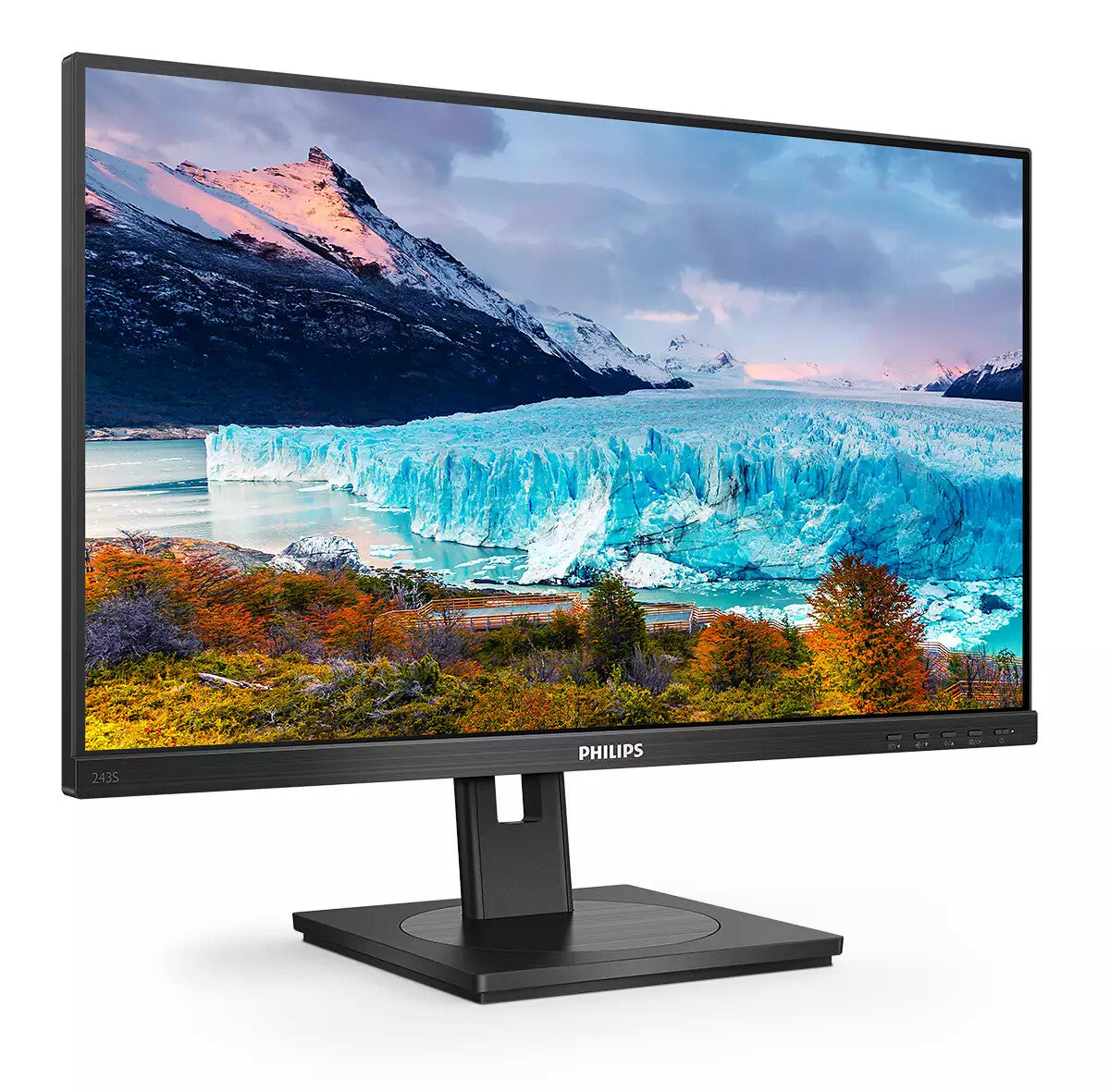 Philips S Line 243S1/00 platta pc-skärmar 60,5 cm (23.8") 1920 x 1080 pixlar Full HD LCD Svart