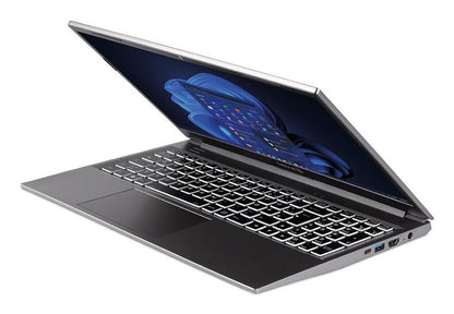TERRA 1517R Intel® Core™ i3 i3-1315U Bärbar dator 39,6 cm (15.6") Full HD 8 GB DDR4-SDRAM 500 GB SSD Wi-Fi 6 (802.11ax) Windows 11 Pro tyska Grå