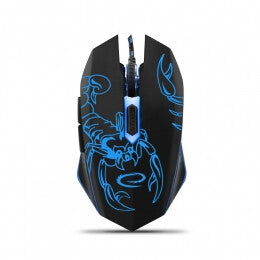 Esperanza MX203 Scorpio datormöss Spela högerhand USB Type-A Optisk 2400 DPI
