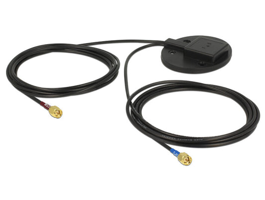 Navilock 89489 satellitantenner Svart