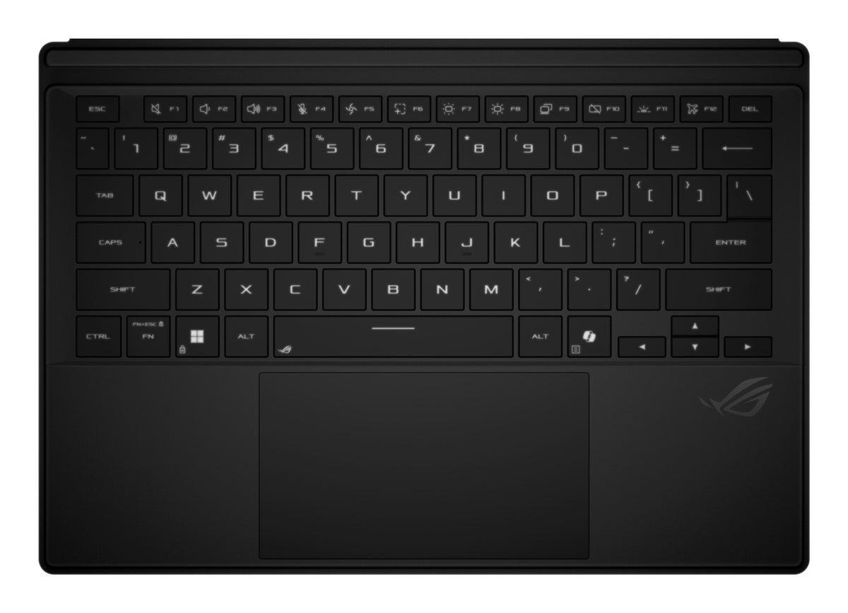 ASUS ROG Flow Z13 GZ302EA-RU074W AMD Ryzen AI Max+ 395 Bärbar dator 34 cm (13.4") Pekskärm WQXGA 32 GB LPDDR5x-SDRAM 1 TB SSD Wi-Fi 7 (802.11be) Windows 11 Home tyska Svart