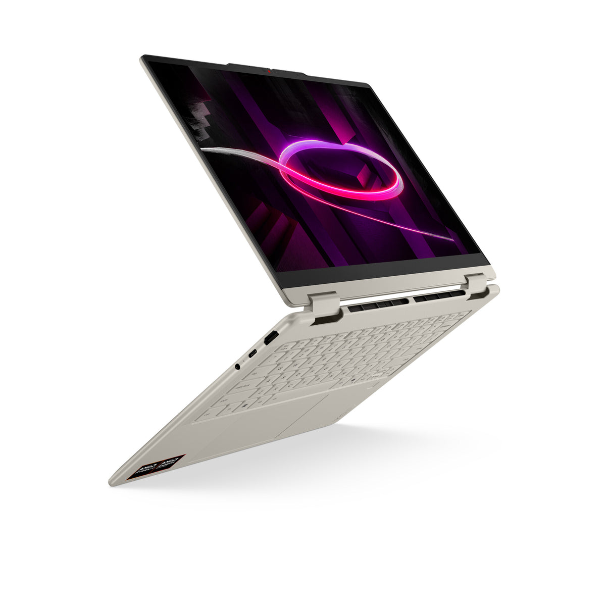 Lenovo Yoga 7 2-in-1 14AGP11 Copilot+ PC AMD Ryzen AI 5 435 Hybrid (2-i-1) 35,6 cm (14") Pekskärm WUXGA 16 GB LPDDR5x-SDRAM 512 GB SSD Wi-Fi 7 (802.11be) Windows 11 Home tyska Snäcka (färg)