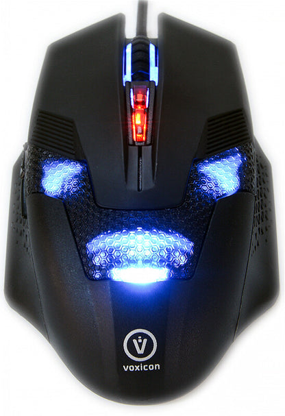 Voxicon GR8-10 datormöss Spela högerhand USB Type-A Optisk 3200 DPI