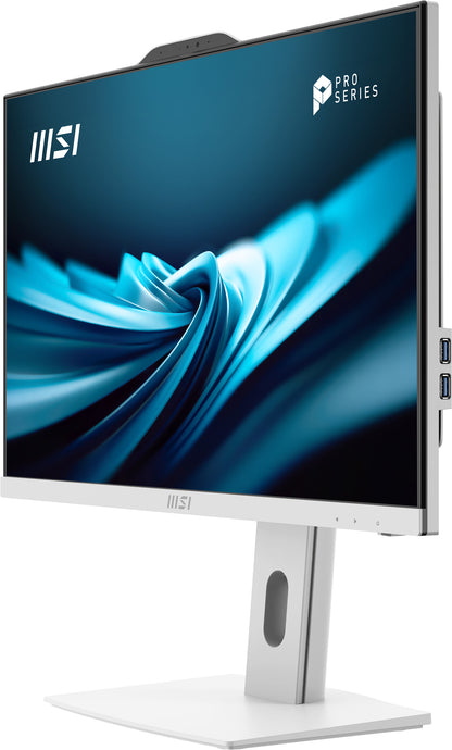 MSI Pro AP242P 14M-691EU Intel® Core™ i5 i5-14400 60,5 cm (23.8") 1920 x 1080 pixlar Allt-i-ett-dator 16 GB DDR5-SDRAM 512 GB SSD Windows 11 Pro Wi-Fi 6E (802.11ax) Vit