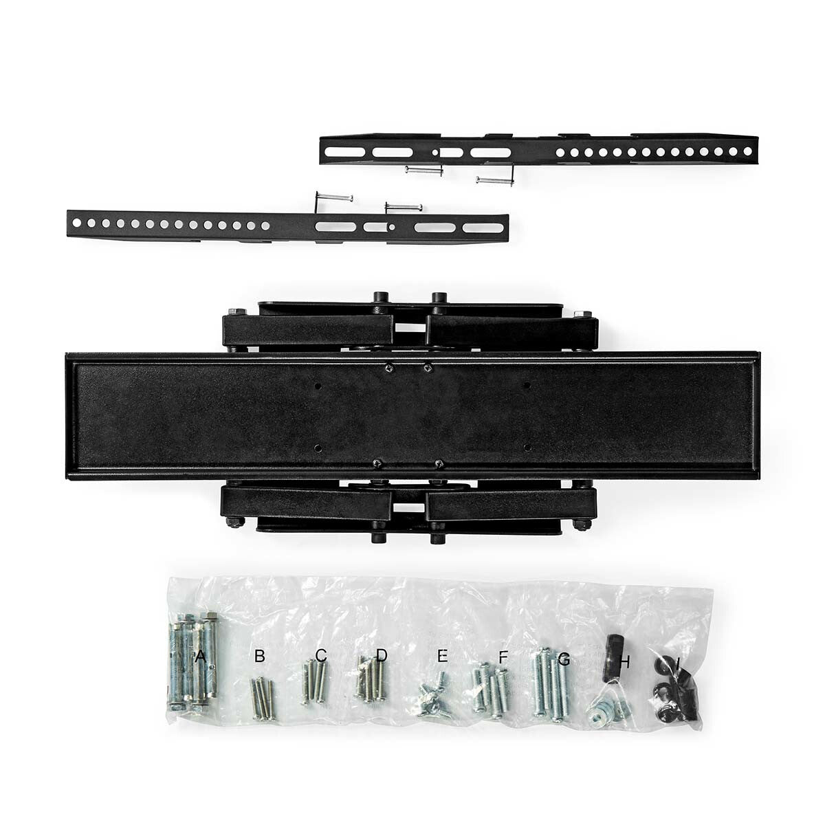 Nedis TVWM3551BK tv-fäste 2,03 m (80") Svart
