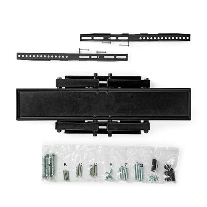 Nedis TVWM3551BK tv-fäste 2,03 m (80") Svart