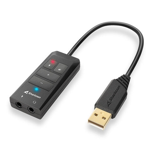 Sharkoon 4044951034215 ljudkort 7.1 kanaler USB