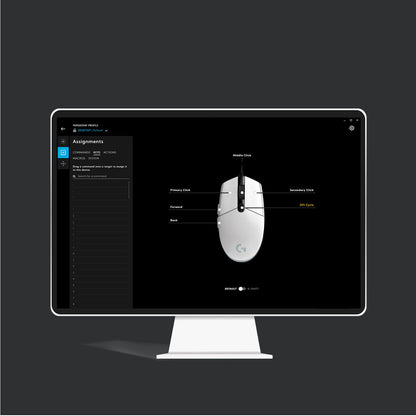 Logitech G 910-005796 datormöss Spela USB Type-A 8000 DPI
