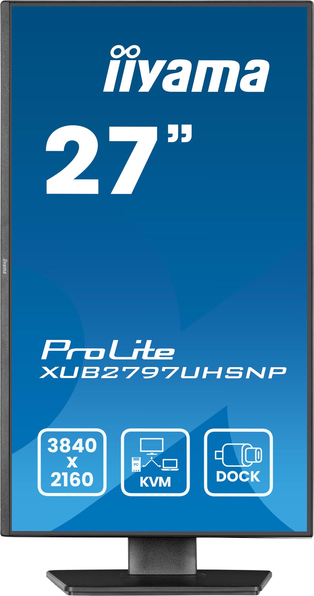 iiyama ProLite XUB2797UHSNP-B1 platta pc-skärmar 68,6 cm (27") 3840 x 2160 pixlar 4K Ultra HD LED Svart