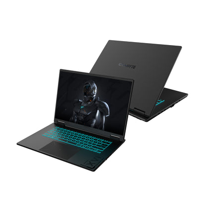 GIGABYTE GAMING A16 CTHI3DE894SH bärbara datorer Intel® Core™ i7 i7-13620H Bärbar dator 40,6 cm (16") WUXGA 16 GB DDR5-SDRAM 1 TB SSD NVIDIA GeForce RTX 5050 Wi-Fi 6E (802.11ax) Windows 11 Home Svart