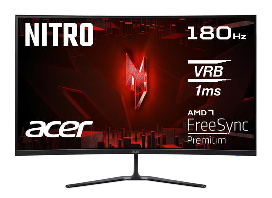 Acer ED0 Nitro ED320QRS3bmiipx platta pc-skärmar 80 cm (31.5") 1920 x 1080 pixlar Full HD LCD Svart