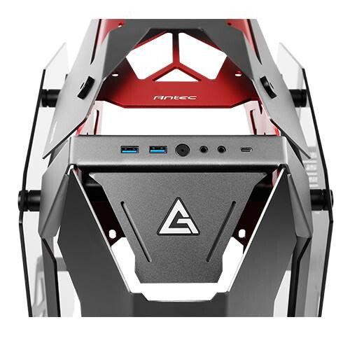 Antec Torque computer case Midi Tower Svart, Röd