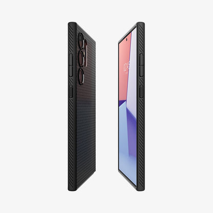 Spigen Liquid Air mobiltelefonfodral 17,3 cm (6.8") Omslag Svart