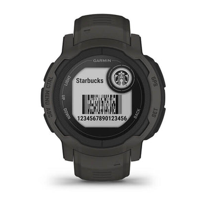 Garmin Instinct 2 2,29 cm (0.9") MIP 45 mm Digital 176 x 176 pixlar grafit GPS