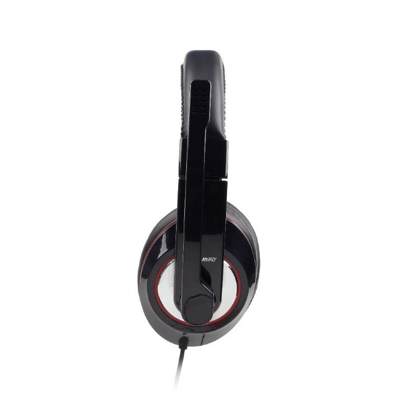 Gembird MHS-001 hörlur och headset Kabel Huvudband Musik Svart