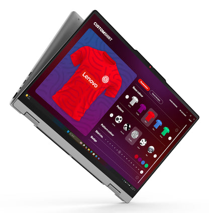 Lenovo IdeaPad 5 2-in-1 15AGP11 Copilot+ PC AMD Ryzen AI 5 430 Hybrid (2-i-1) 38,9 cm (15.3") Pekskärm WUXGA 16 GB DDR5-SDRAM 512 GB SSD Wi-Fi 7 (802.11be) Windows 11 Home tyska Grå