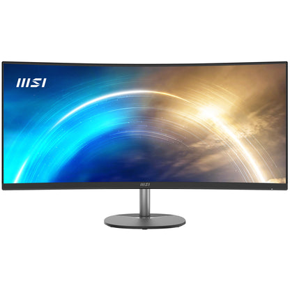 MSI Pro MP341CQ platta pc-skärmar 86,4 cm (34") 3440 x 1440 pixlar UltraWide Quad HD Svart
