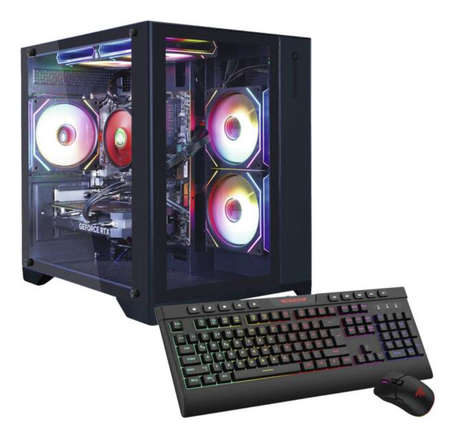 Hyrican PCK07796 persondatorer/arbetsstationer AMD Ryzen™ 7 5700X 16 GB DDR4-SDRAM 1 TB SSD NVIDIA GeForce RTX 5060 Ti Windows 11 Home PC Svart