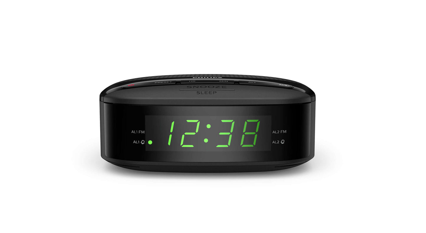 Philips TAR3205/12 radioapparater Klockradio Digital Svart