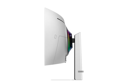 Samsung G93SD platta pc-skärmar 124,5 cm (49") 5120 x 1440 pixlar Dual QHD OLED Silver