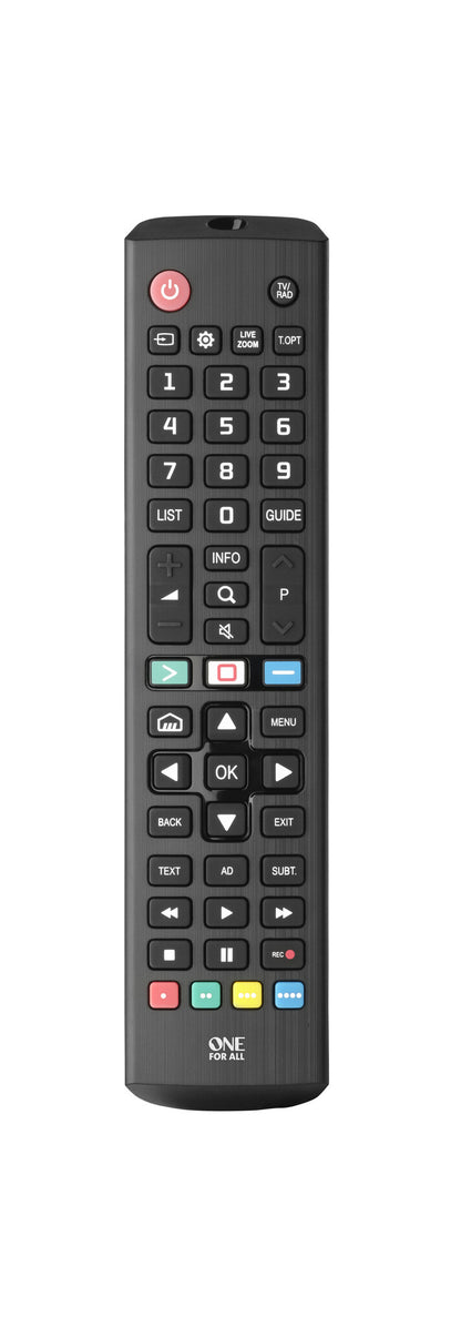 One For All TV Replacement Remotes alternativ TV-fjärrkontroll LG