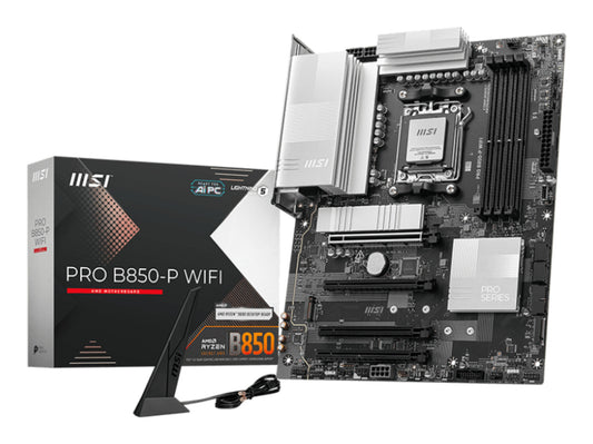 MSI PRO B850-P WIFI moderkort AMD B850 AM5-sockel ATX