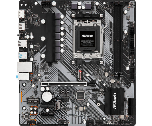 Asrock B650M-H/M.2+ AMD B650 AM5-sockel micro ATX