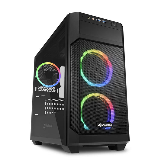 Sharkoon V1000 RGB Micro Tower Svart