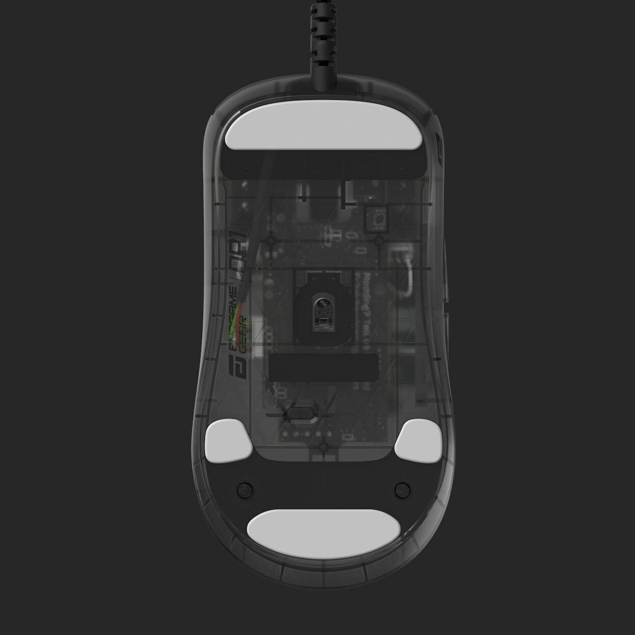 Endgame Gear OP1 RGB datormöss Spela högerhand USB Type-A Optisk 26000 DPI