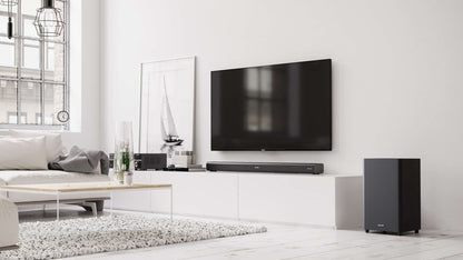 Sharp HT-SBW460 soundbar-högtalare Metallisk 3.1 kanaler 440 W