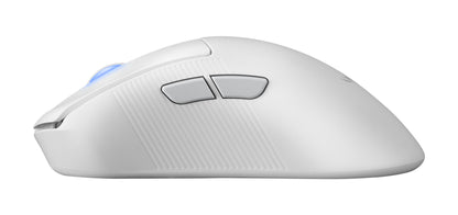 ASUS ROG Keris II Ace Wireless AimPoint White datormöss Spela högerhand RF Wireless + Bluetooth + USB Type-A Optisk 42000 DPI