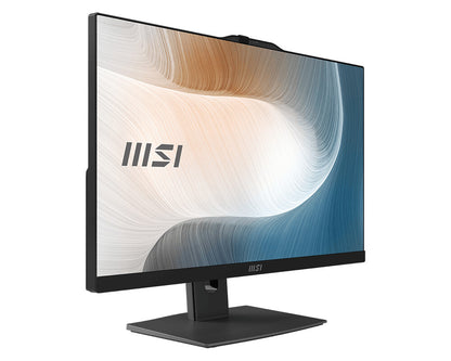 MSI Modern AM242P 1M-1203DE Intel Core 5 120U 60,5 cm (23.8") 1920 x 1080 pixlar Allt-i-ett-dator 16 GB DDR5-SDRAM 512 GB SSD Windows 11 Pro Wi-Fi 6E (802.11ax) Svart