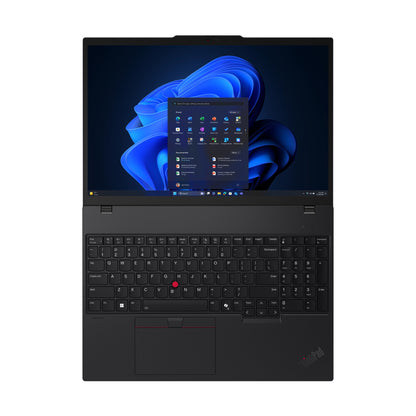 Lenovo ThinkPad T16 Gen 4 (Intel) Intel Core Ultra 7 255U Bärbar dator 40,6 cm (16") WUXGA 32 GB DDR5-SDRAM 1 TB SSD Wi-Fi 6E (802.11ax) Windows 11 Pro Nordic Svart