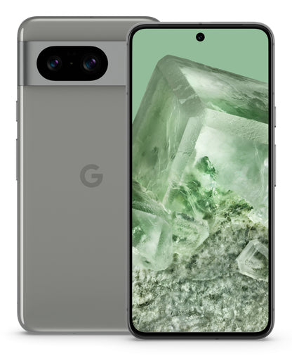 Google Pixel 8 15,8 cm (6.2") Dubbla SIM-kort 5G USB Type-C 8 GB 128 GB 4575 mAh Grön, Grå