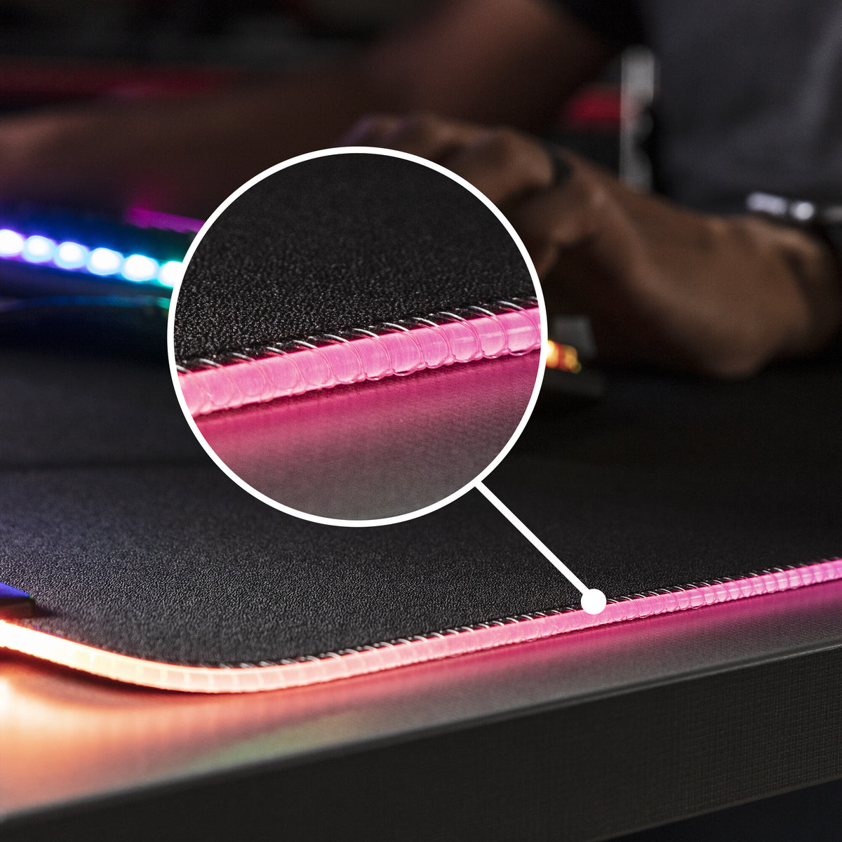 HyperX Pulsefire Mat – gaming-musmatta – textil (L)