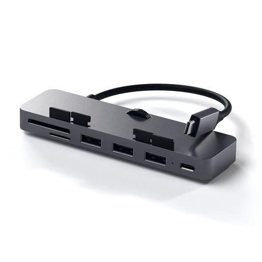 Satechi ST-TCIMHM dockningsstationer för bärbara datorer USB 3.2 Gen 1 (3.1 Gen 1) Type-C Grå